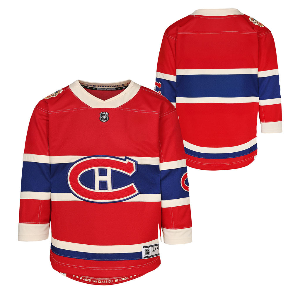 Outerstuff Montreal Canadiens 2026 Heritage Classic Youth Red Jersey