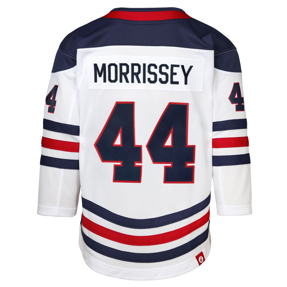 Outerstuff Winnipeg Jets Josh Morrissey 2026 Heritage Classic Youth White Jersey