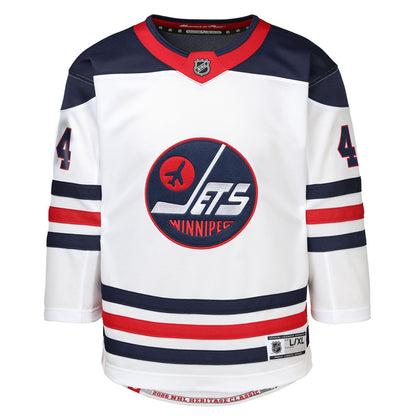 Outerstuff Winnipeg Jets Josh Morrissey 2026 Heritage Classic Youth White Jersey