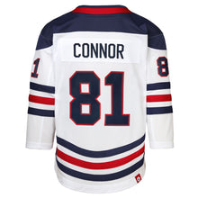Outerstuff Winnipeg Jets Kyle Connor 2026 Heritage Classic Youth White Jersey