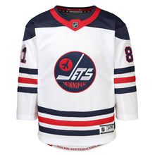 Outerstuff Winnipeg Jets Kyle Connor 2026 Heritage Classic Youth White Jersey