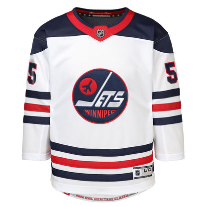 Outerstuff Winnipeg Jets Mark Scheifele 2026 Heritage Classic Youth White Jersey
