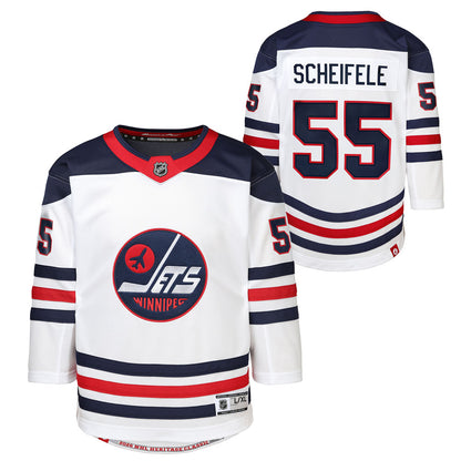 Outerstuff Winnipeg Jets Mark Scheifele 2026 Heritage Classic Youth White Jersey