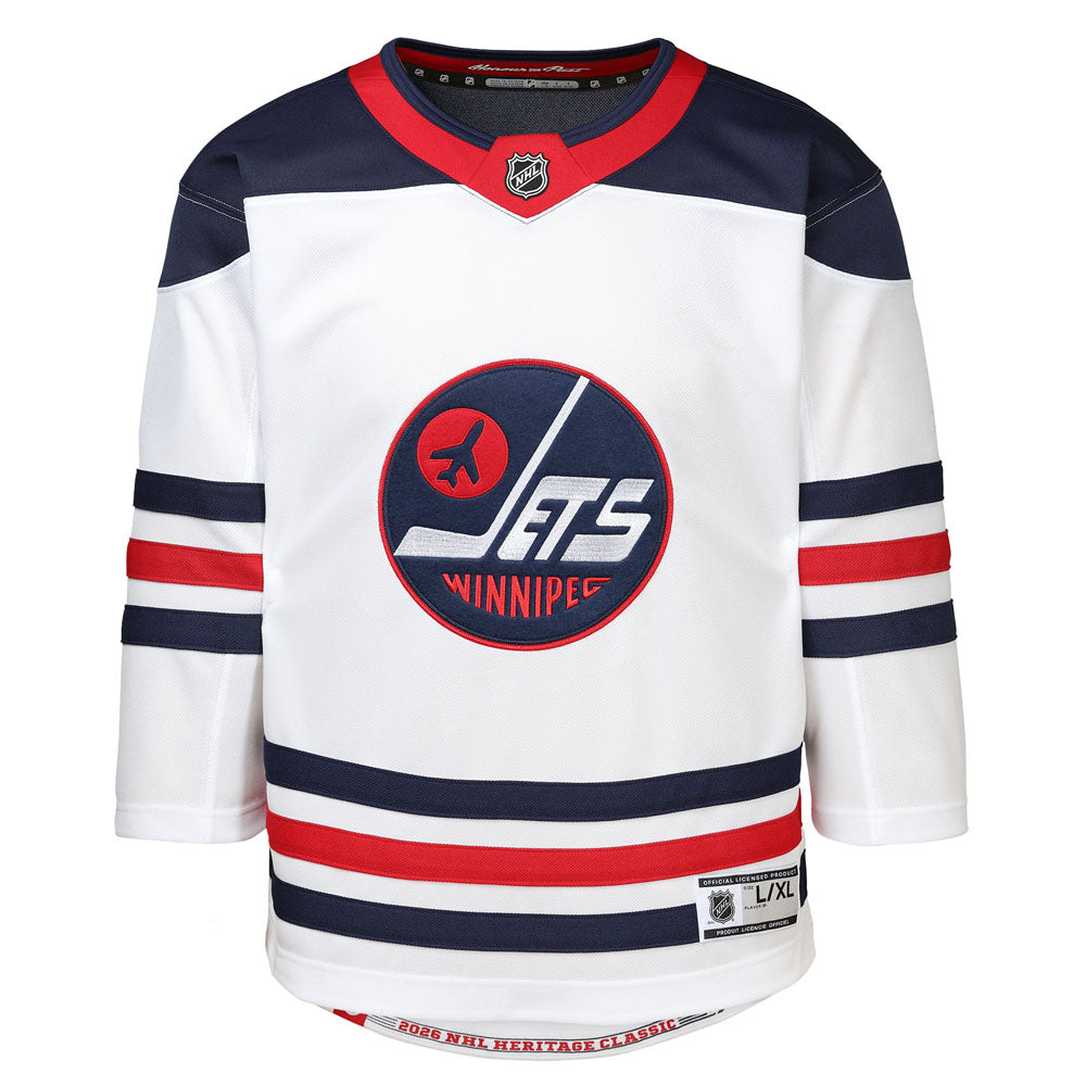 Outerstuff Winnipeg Jets 2026 Heritage Classic Youth White Jersey