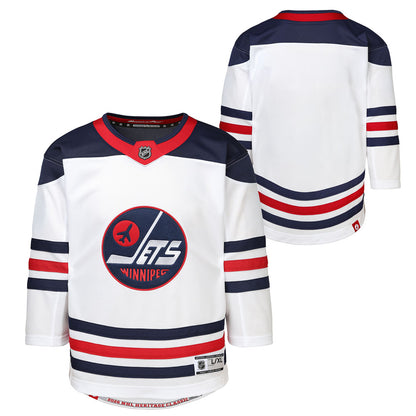Outerstuff Winnipeg Jets 2026 Heritage Classic Youth White Jersey
