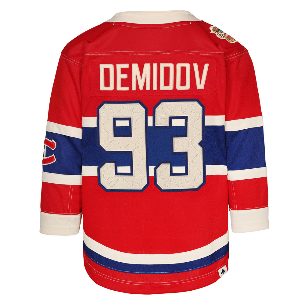 Outerstuff Montreal Canadiens Ivan Demidov 2026 Heritage Classic Children's Red Jersey