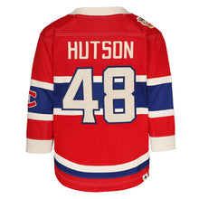 Outerstuff Montreal Canadiens Lane Hutson 2026 Heritage Classic Children's Red Jersey