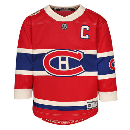 Outerstuff Montreal Canadiens Nick Suzuki 2026 Heritage Classic Children's Red Jersey