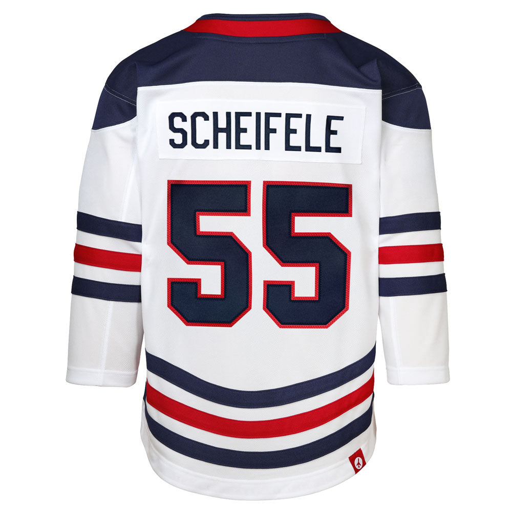 Outerstuff Winnipeg Jets Mark Scheifele 2026 Heritage Classic Children's White Jersey