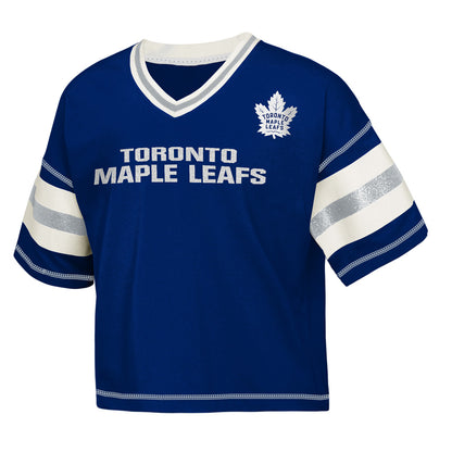 Outerstuff Toronto Maple Leafs Goal Getter Girl's Jersey T Shirt