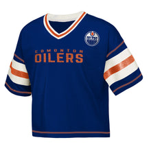 Outerstuff Edmonton Oilers Goal Getter Girl's Jersey T Shirt