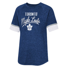 Outerstuff Toronto Maple Leafs Conqueress Girl's Blue T Shirt