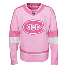 Outerstuff Montreal Canadiens Youth Pink Fashion Jersey