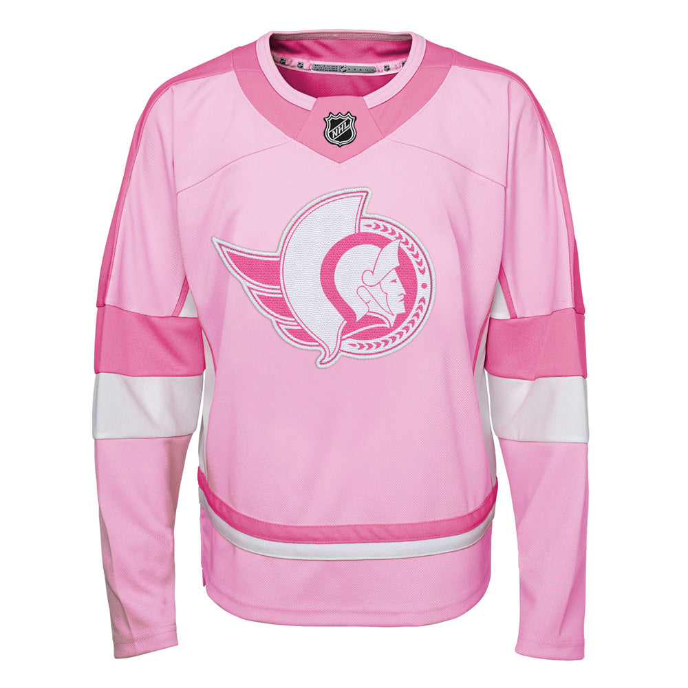 Outerstuff Ottawa Senators Girl's Pink Fashion Jersey