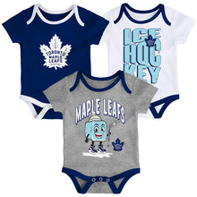 Outerstuff Toronto Maple Leafs Triple Header Infant Creeper Set - 3 Pack