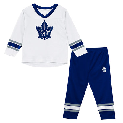 Outerstuff Toronto Maple Leafs Denting The Net Infant Shirt & Pants Set