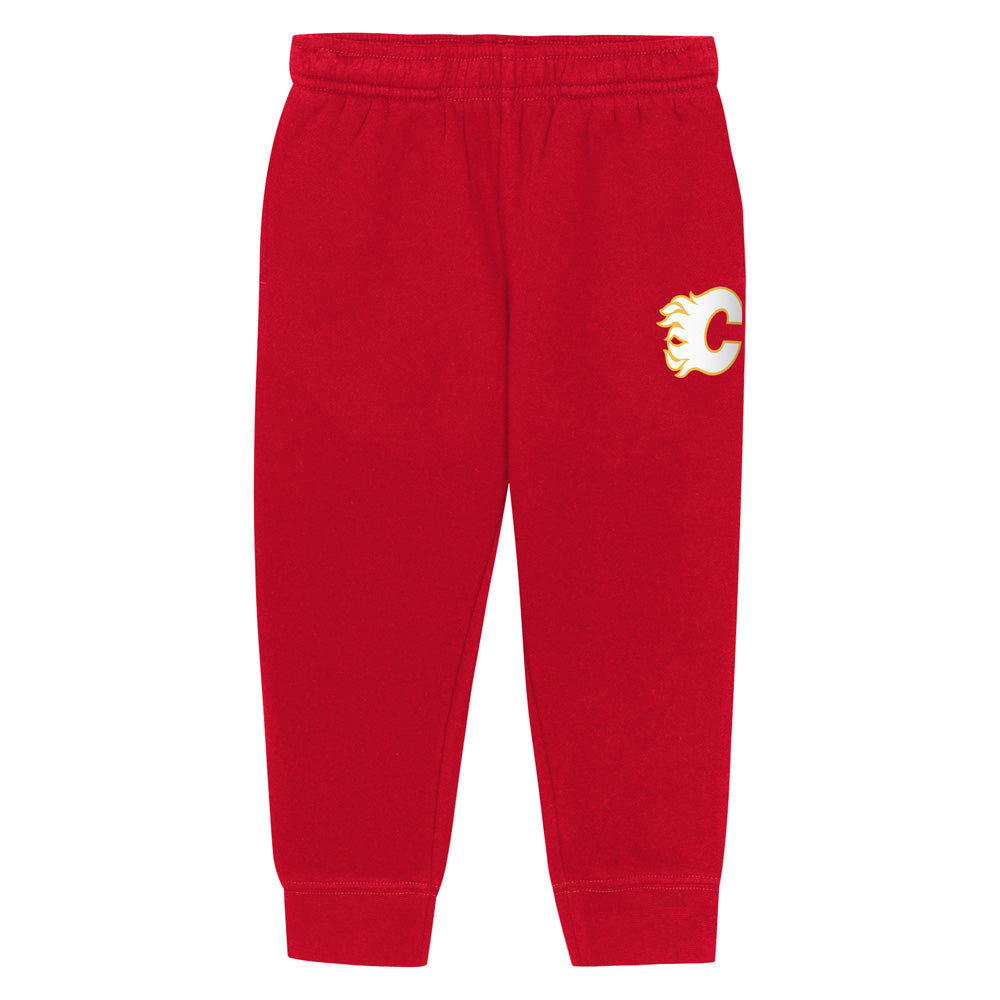 Outerstuff Calgary Flames Chants & Cheers Infant Fleece Hoodie & Pants Set
