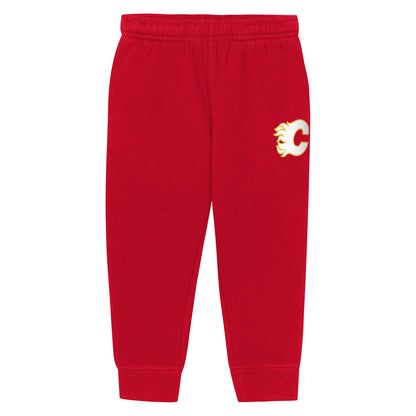 Outerstuff Calgary Flames Chants & Cheers Infant Fleece Hoodie & Pants Set