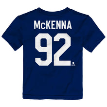 Outerstuff Toronto Maple Leafs Gavin McKenna Name And Number Toddler Blue T Shirt
