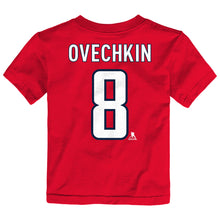 Outerstuff Washington Capitals Alex Ovechkin Name And Number Toddler Red T Shirt