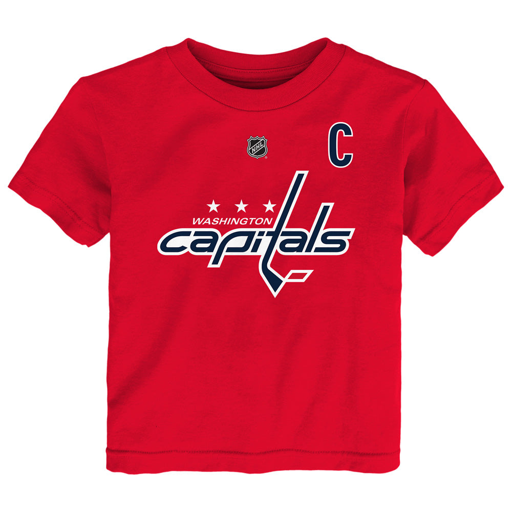 Outerstuff Washington Capitals Alex Ovechkin Name And Number Toddler Red T Shirt