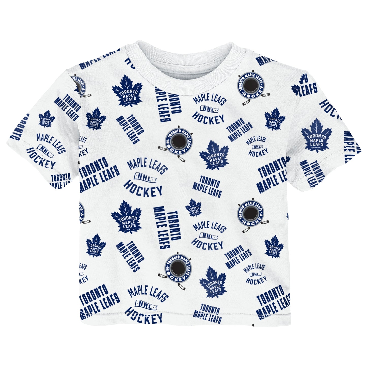 Toddler Toronto Maple Leafs Run Down Short Sleeve T-Shirt