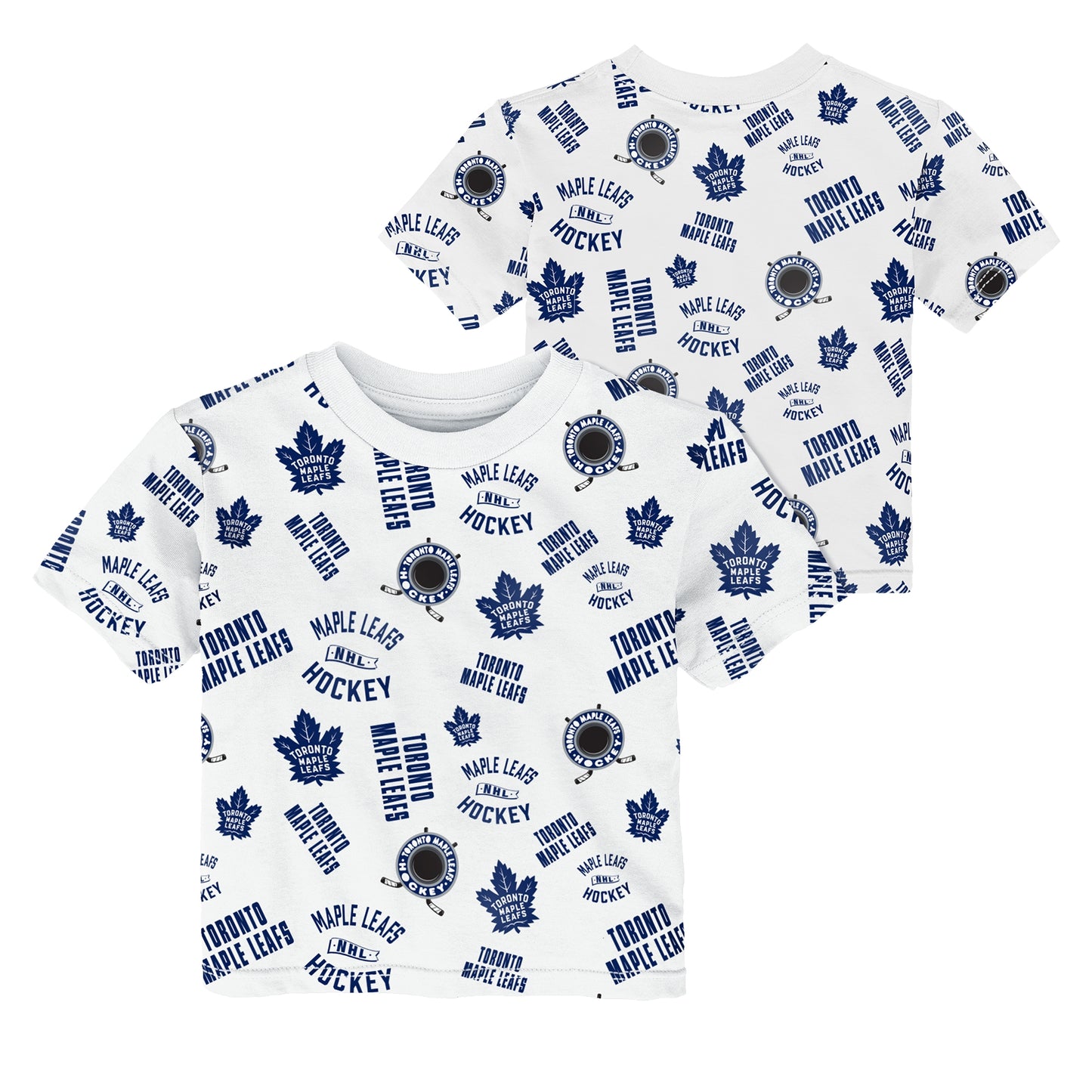 Toddler Toronto Maple Leafs Run Down Short Sleeve T-Shirt