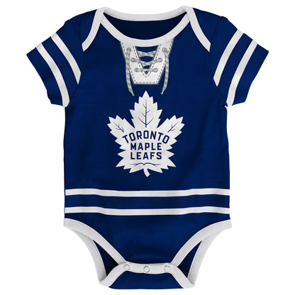 Outerstuff Toronto Maple Leafs Pro Plain Team Infant Blue Creeper