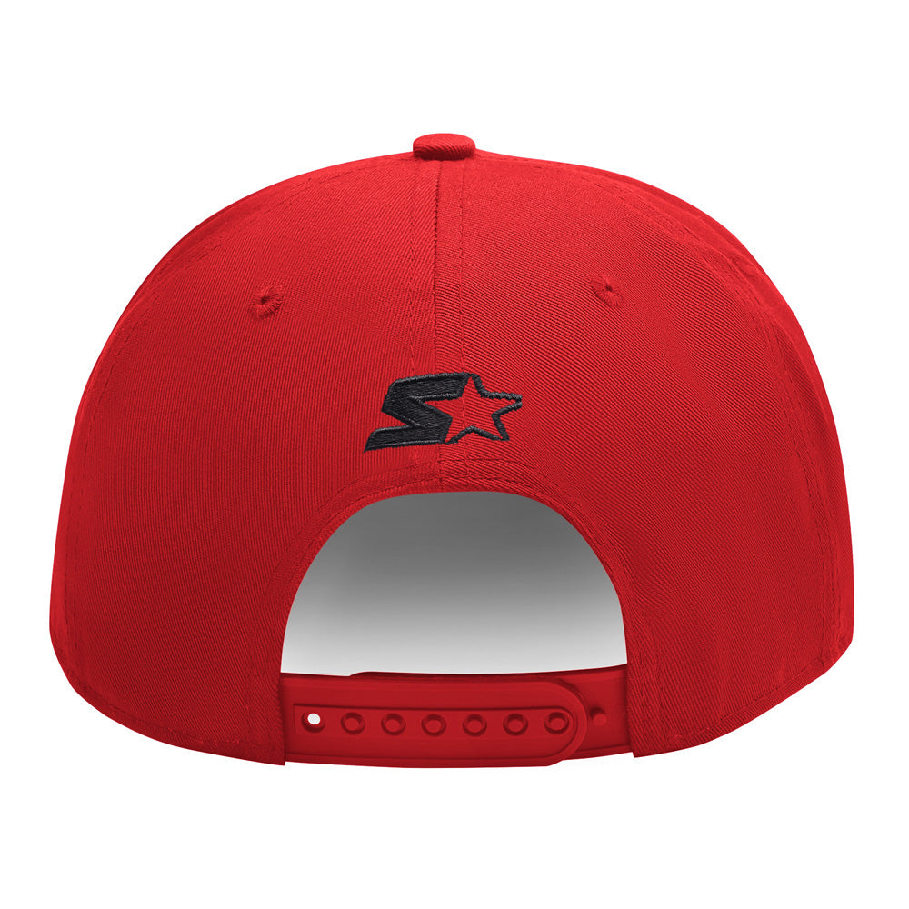 Starter Calgary Flames Team Classic Red Snapback Hat