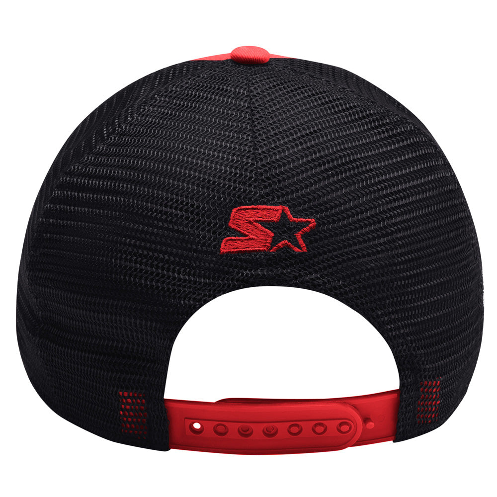 Starter Calgary Flames Team Trailer Red Snapback Hat