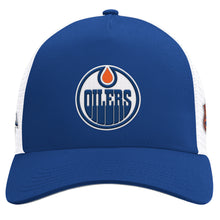 Starter Edmonton Oilers Team Trailer Blue Hat