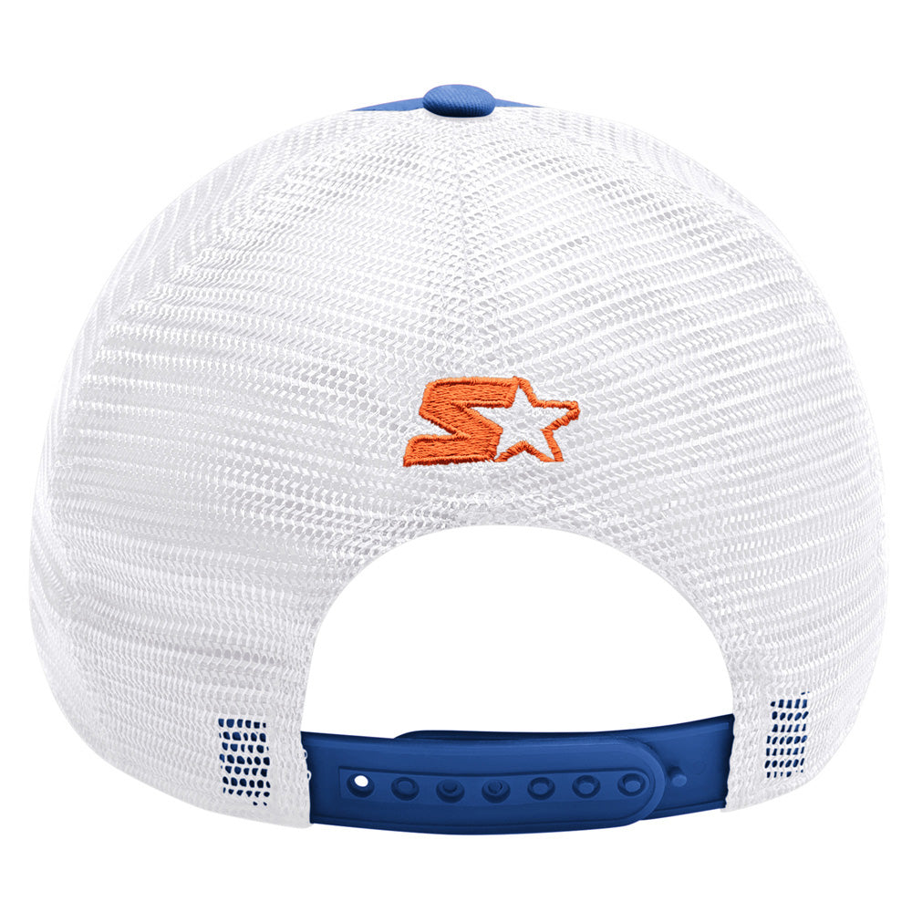 Starter Edmonton Oilers Team Trailer Blue Hat