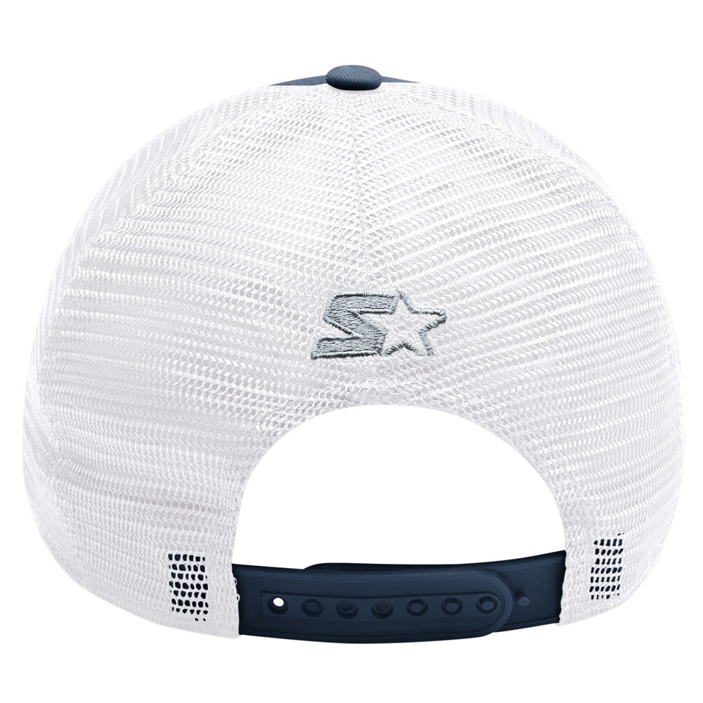 Starter Winnipeg Jets Team Trailer Navy Snapback Hat