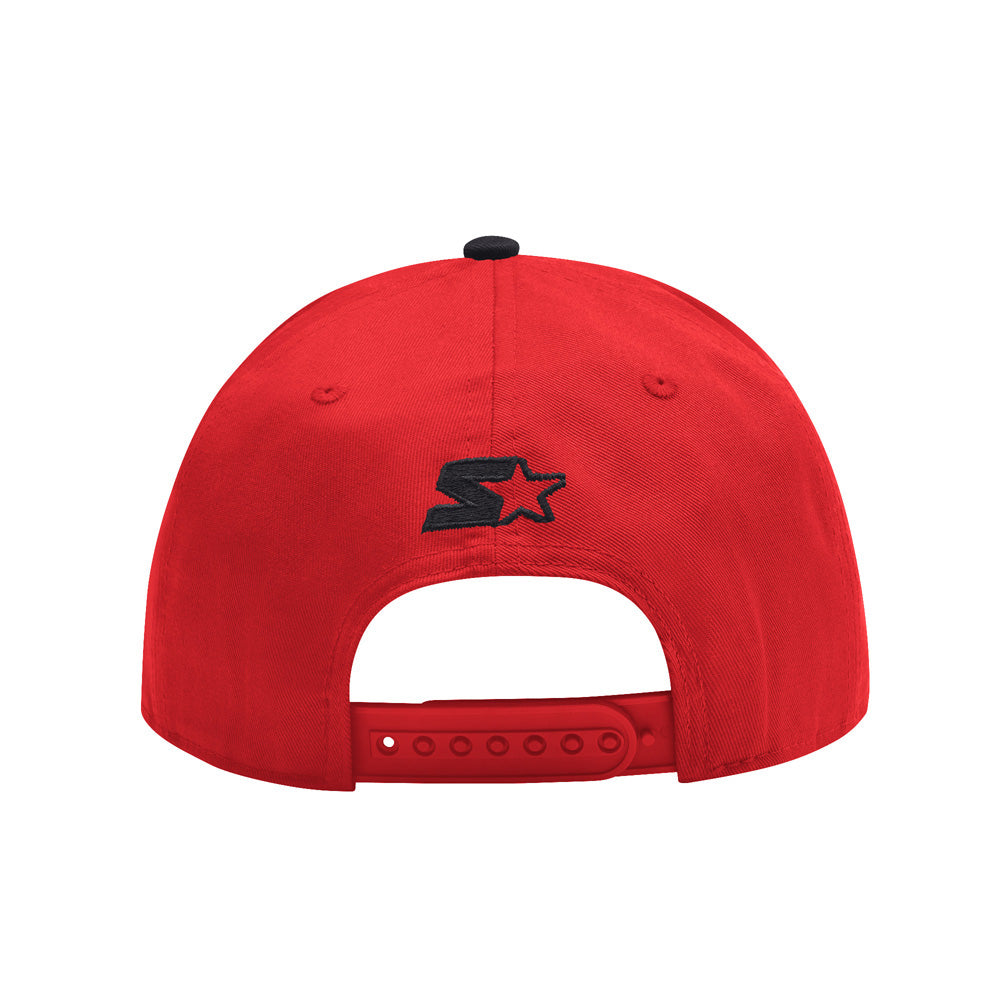 Starter Calgary Flames Locker Room Red Snapback Hat