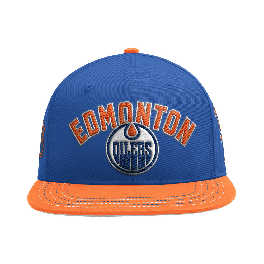 Starter Edmonton Oilers Locker Room Blue Hat