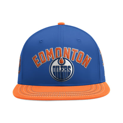 Starter Edmonton Oilers Locker Room Blue Hat