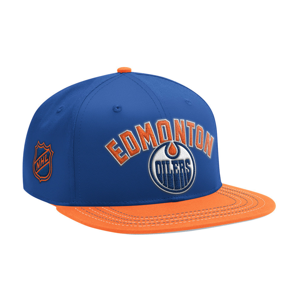 Starter Edmonton Oilers Locker Room Blue Hat