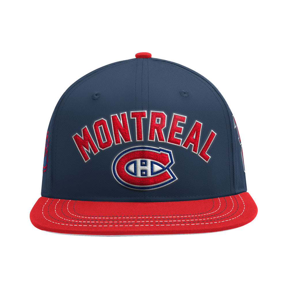 Montreal Canadiens Starter Lockerroom Flatbrim Snapback Hat