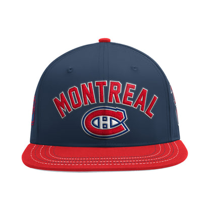 Montreal Canadiens Starter Lockerroom Flatbrim Snapback Hat