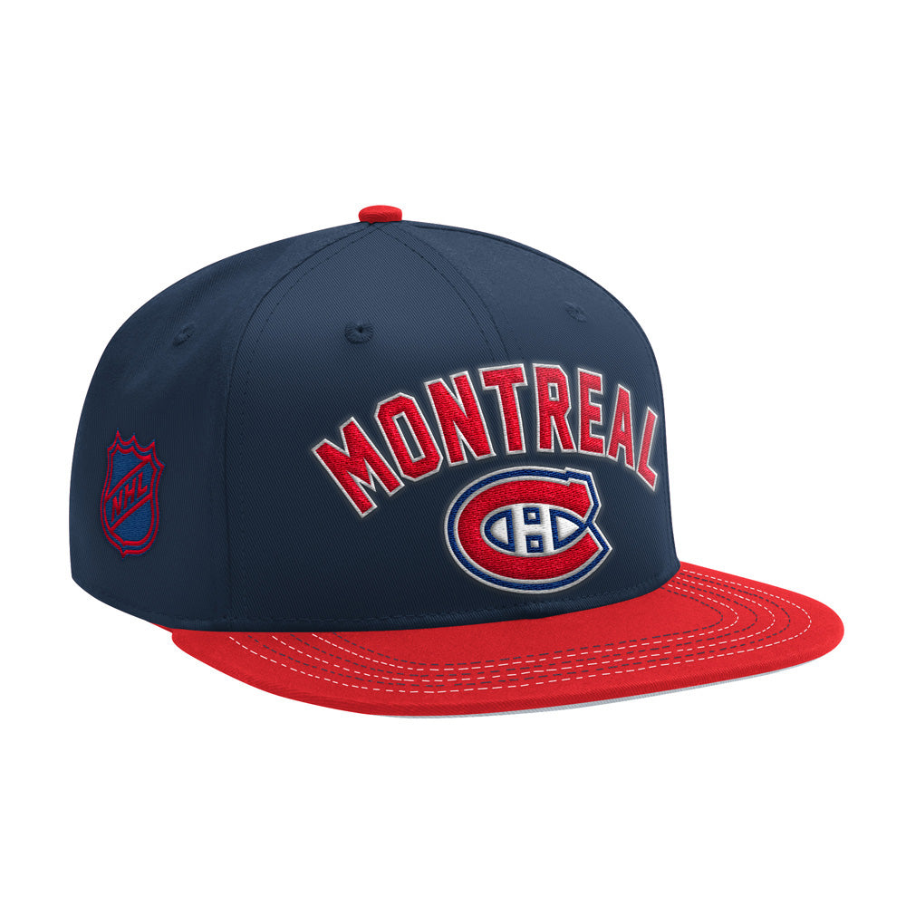 Montreal Canadiens Starter Lockerroom Flatbrim Snapback Hat