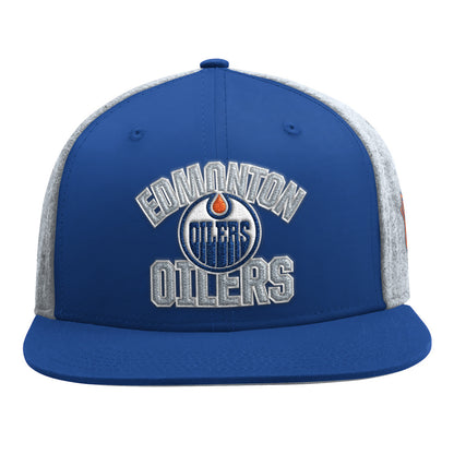 Edmonton Oilers Starter Melton Wool Snapback Hat