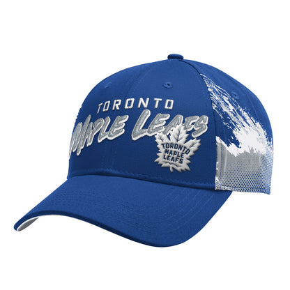 Toronto Maple Leafs Starter Splash Curved Brim Blue Hat