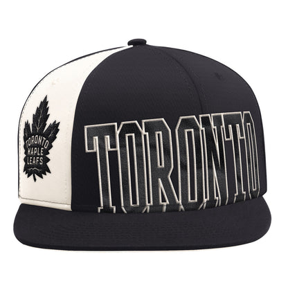 Starter Toronto Maple Leafs Offset Black Hat