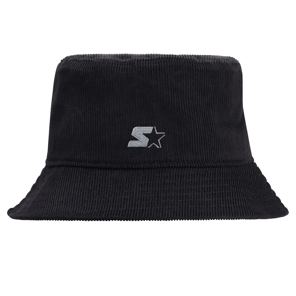 Toronto Maple Leafs Corduroy Bucket Hat - Black