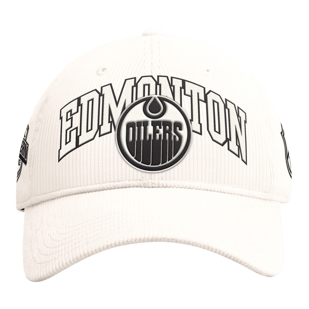 Edmonton Oilers Starter Corduroy Snapback Hat