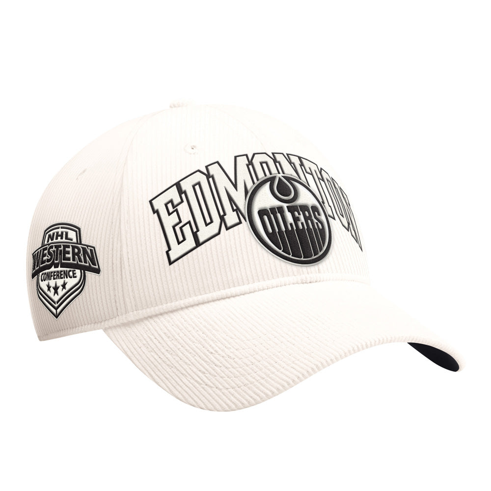 Edmonton Oilers Starter Corduroy Snapback Hat