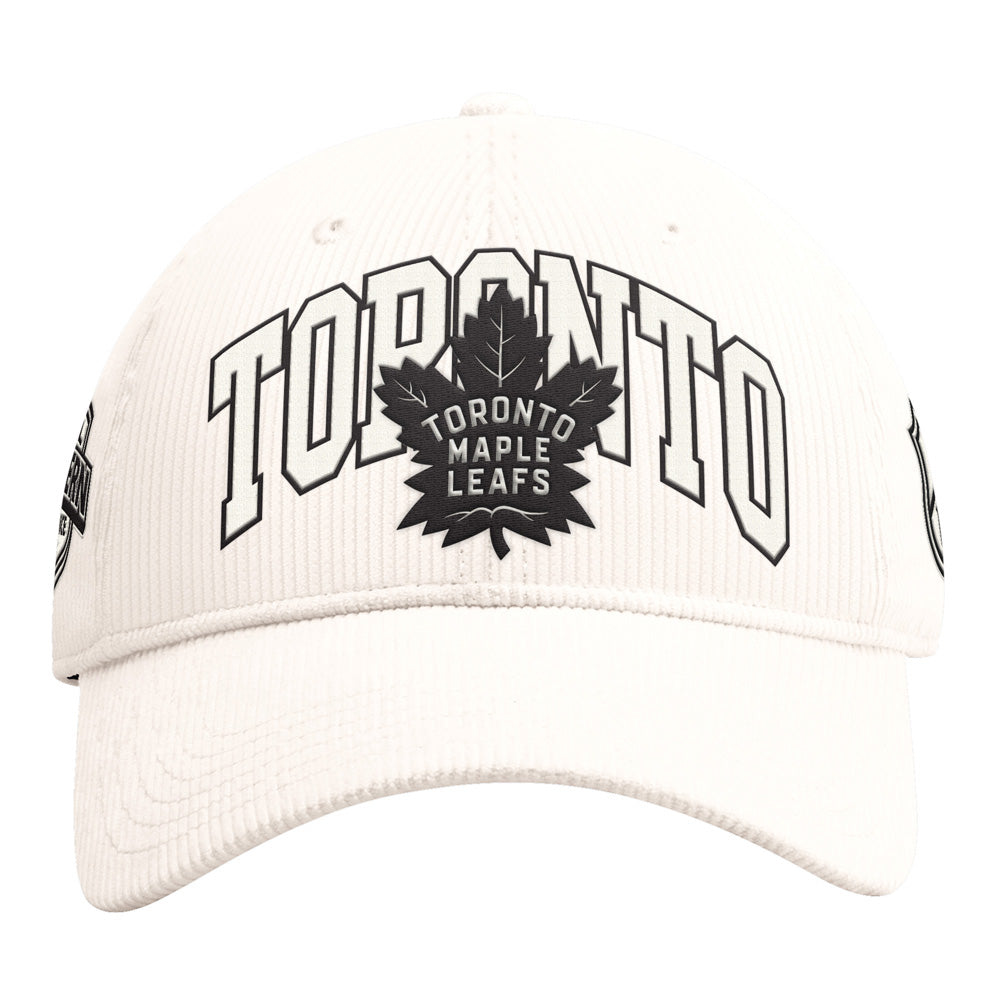 Toronto Maple Leafs Starter Corduroy White Hat