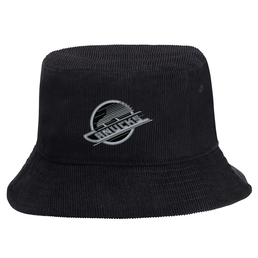 Starter Vancouver Canucks Black Corduroy Buck Hat