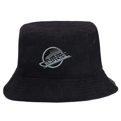 Starter Vancouver Canucks Black Corduroy Buck Hat