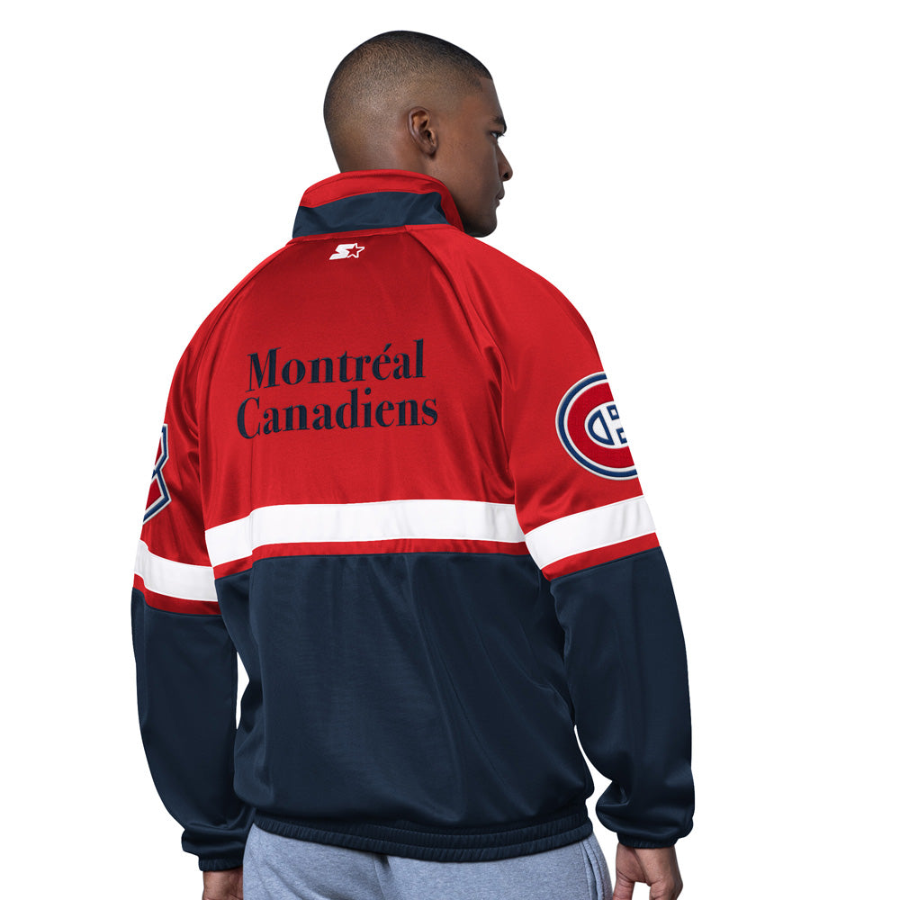 Starter Montreal Candiens Veteran Men's Navy Track Jacket